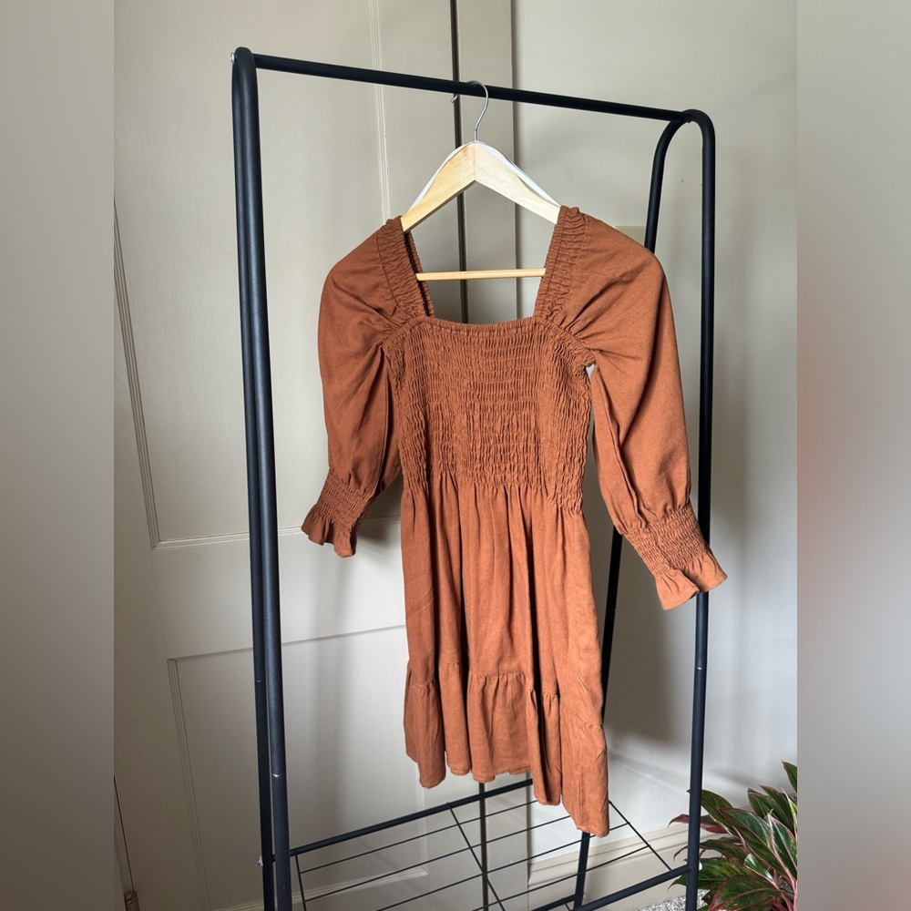 Petal + Pup Brown Dress
